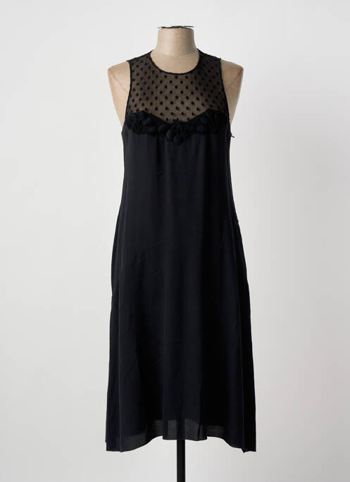 Rochie midi negru SONIA RYKIEL femeie