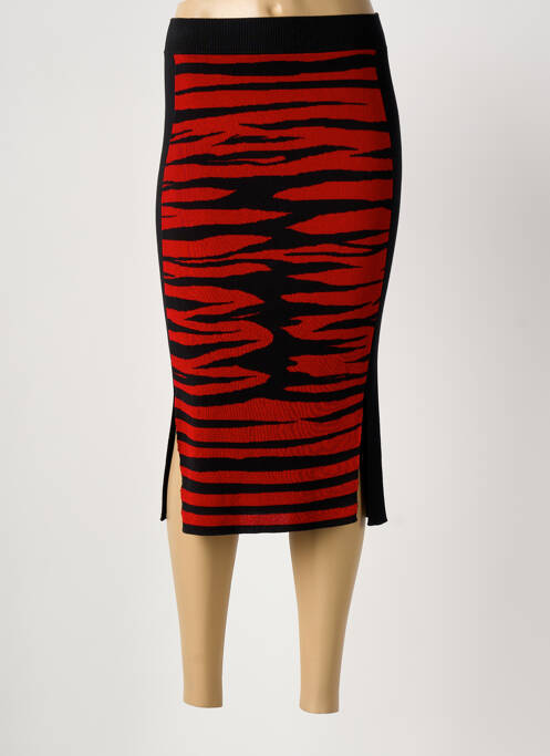 Fustă midi roșu SONIA RYKIEL femeie