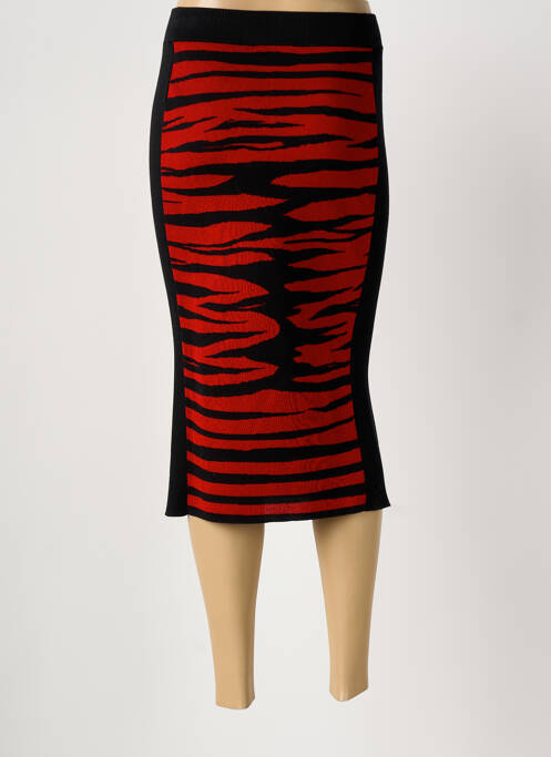 Fustă midi roșu SONIA RYKIEL femeie