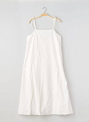 Rochie midi alb SAINT TROPEZ femeie