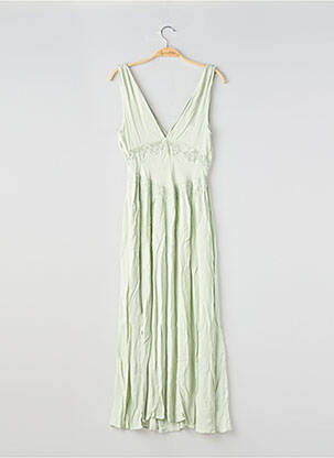 Rochie lungă fără mâneci fără mâneci verde MANGO femeie