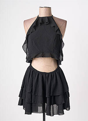 Rochie scurtă negru PRETTY LITTLE THING femeie