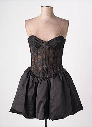 Rochie scurtă fără mâneci fără mâneci negru HOUSE OF CB LONDON femeie