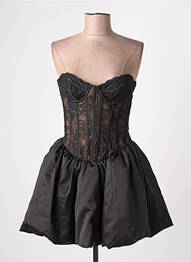 Rochie scurtă fără mâneci fără mâneci negru HOUSE OF CB LONDON femme