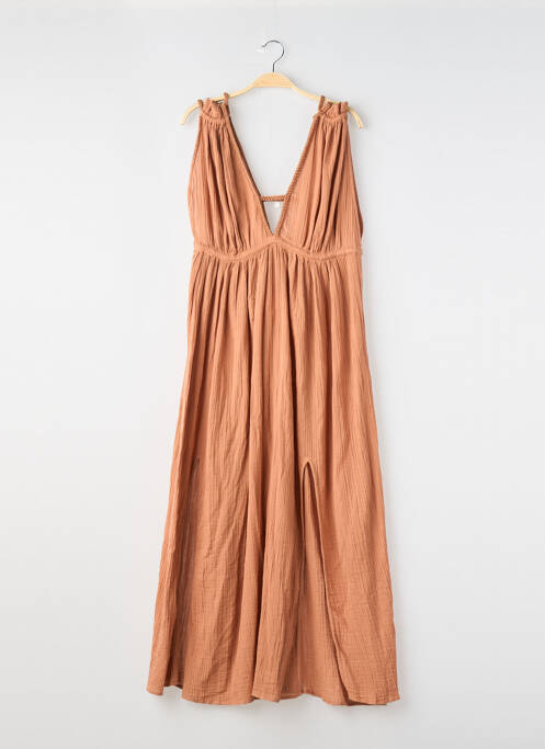 Rochie lungă portocaliu BAHAAR femeie