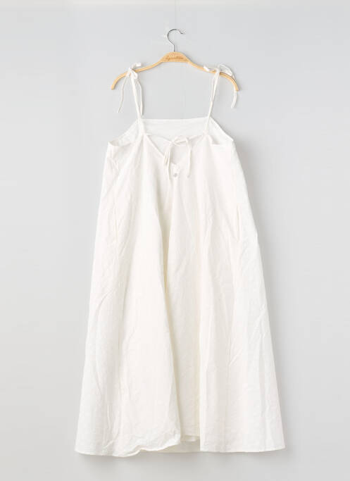 Rochie midi alb SAINT TROPEZ femeie