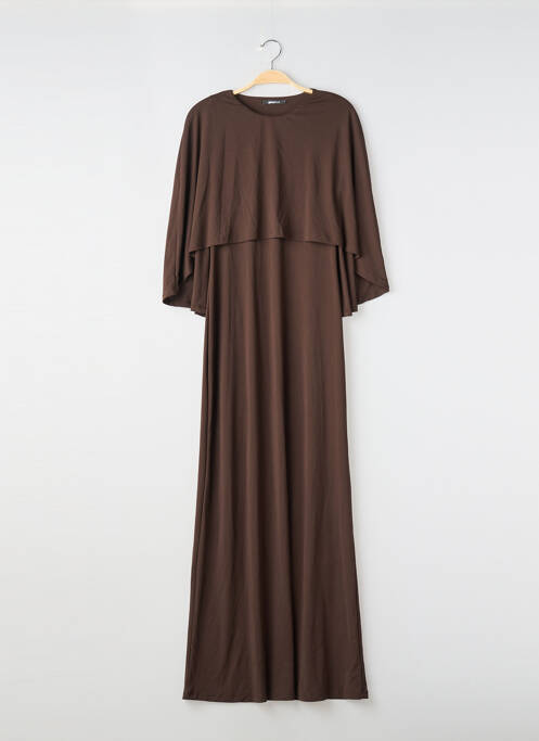 Rochie lungă maro GINA TRICOT femeie