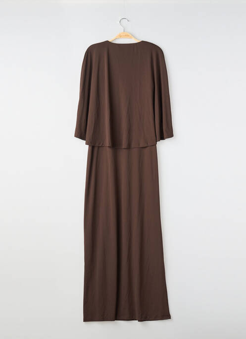 Rochie lungă maro GINA TRICOT femeie