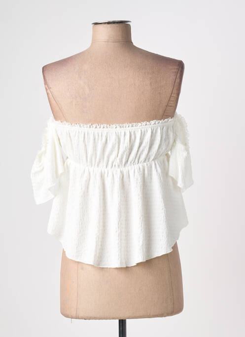 Top alb GINA TRICOT femeie