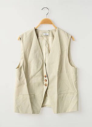 Vestă fără mâneci bej CAMAIEU femeie