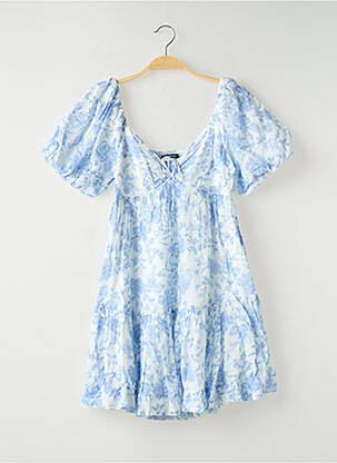 Rochie scurtă albastru GINA TRICOT femeie