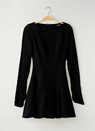 Rochie scurtă închidere cu fermoar la spate mâneci lungi negru HOUSE OF CB LONDON femme