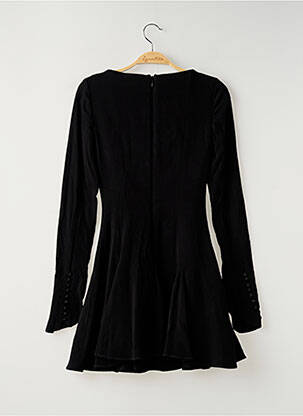 Rochie scurtă închidere cu fermoar la spate mâneci lungi negru HOUSE OF CB LONDON femeie