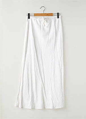 Fustă lungă alb GINA TRICOT femeie