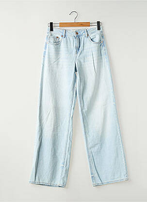 Blugi cu croială largă albastru STRADIVARIUS femeie