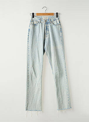 Blugi cu croială dreaptă albastru VATKALI femeie