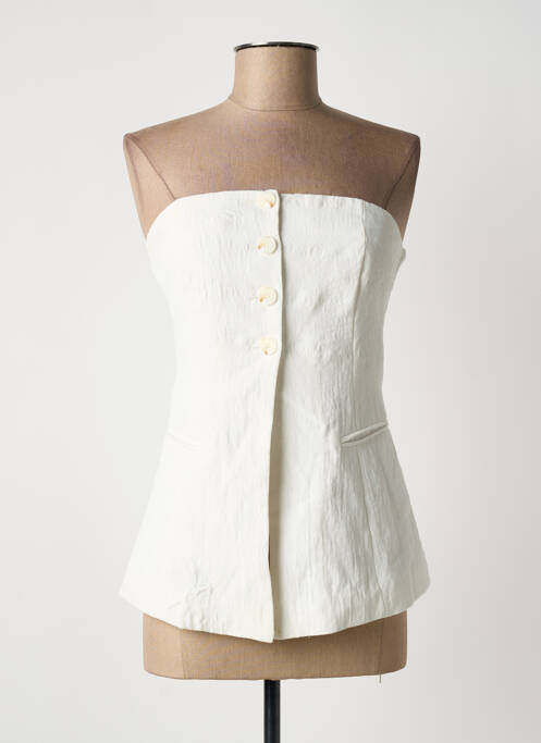 Top alb STRADIVARIUS femeie