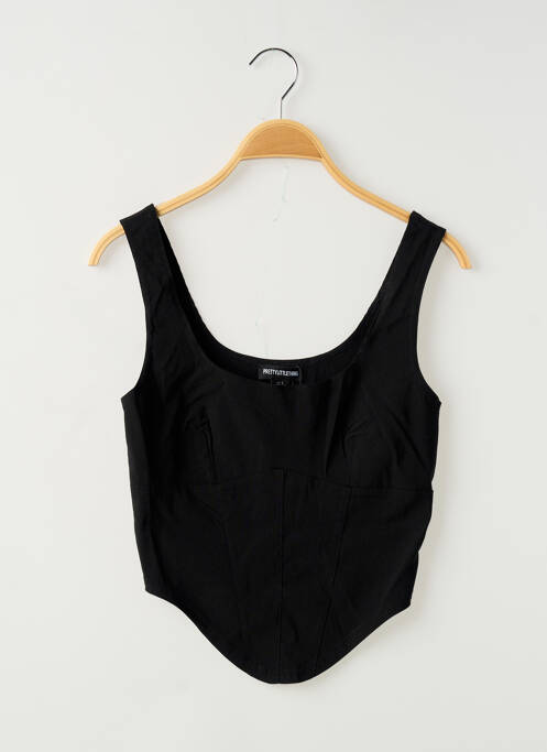 Top negru PRETTY LITTLE THING femeie