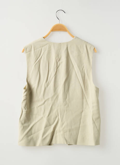 Vestă fără mâneci bej CAMAIEU femeie