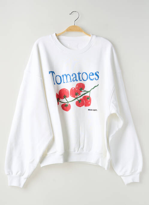 Hanorac alb MUGO DEPARTMENT femeie