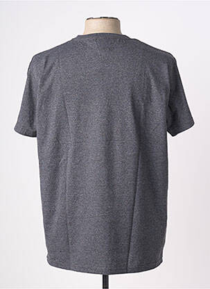 Tricou elasticitate mâneci scurte gri FRUIT OF THE LOOM bărbat