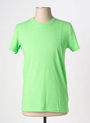 Tricou elasticitate mâneci scurte verde RUSSELL COLLECTION bărbat