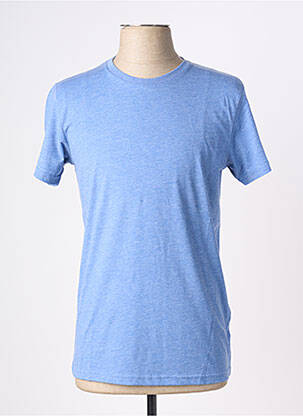 Tricou elasticitate mâneci scurte albastru RUSSELL COLLECTION bărbat