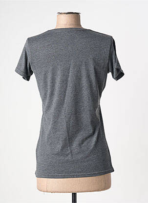 Tricou elasticitate mâneci scurte gri RUSSELL COLLECTION femeie