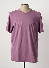 Tricou elasticitate mâneci scurte violet GRAN SASSO homme
