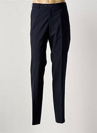Pantalon drept talie cu cleme mărime normală albastru HILTL homme