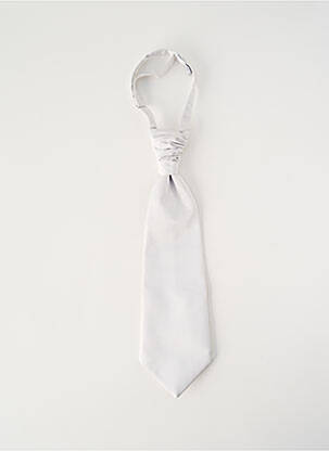 Cravată alb GRÈGE bărbat