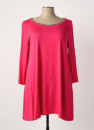 Tunică mâneci lungi roz FRANCK ANNA femeie