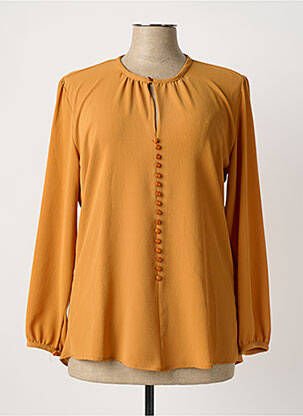 Bluză galben FEMMES JE VOUS AIME femeie