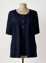 Jachete casual guler rotund albastru FINNKARELIA femme