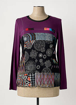 Top violet TELMAIL femeie