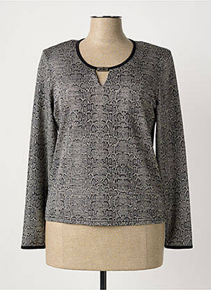 Top gri ANNA LAURA W. femeie