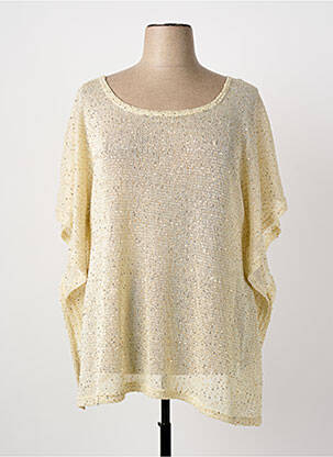 Pulover tunică auriu DEOMINO femeie