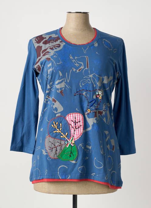 Tricou albastru S.QUISE femeie