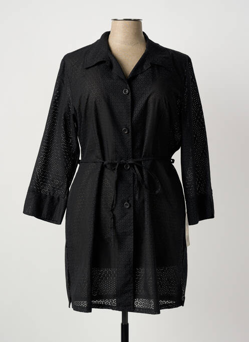 Tunică mâneci lungi negru MEGAN PARIS femeie