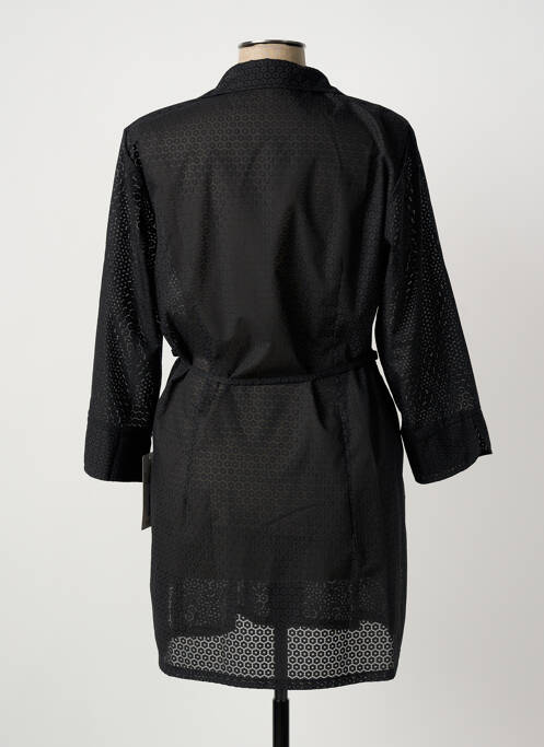 Tunică mâneci lungi negru MEGAN PARIS femeie