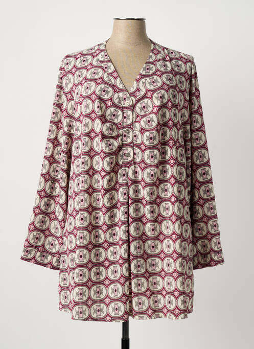 Tunică mâneci lungi roșu DEOMINO femeie