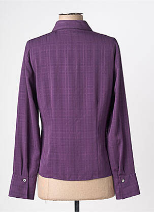 Cămașă țesătură crep mâneci lungi violet FOSBY femeie
