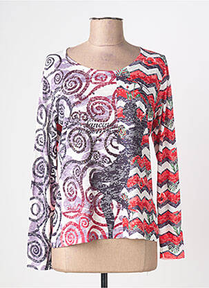 Tricou roșu FELINO femeie