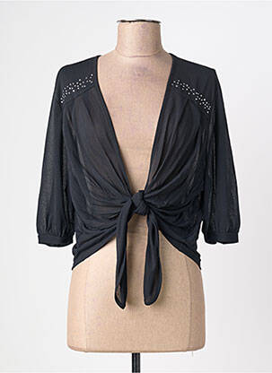 Vestă cu mâneci lungi negru CHRISTIAN MICHEL femeie