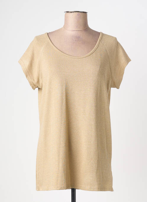 Top auriu MIELO MODA femeie