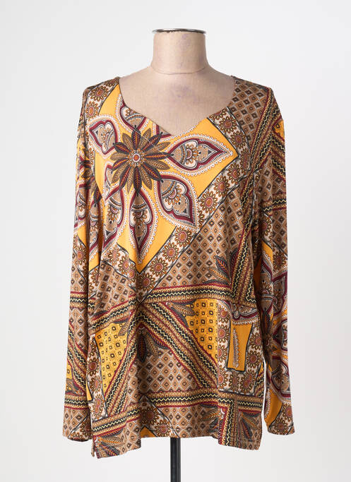 Tricou portocaliu WEEK END A PARIS femeie