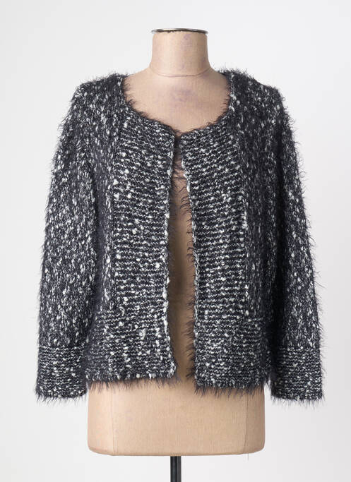 Vestă cu mâneci lungi negru LAURAME femeie