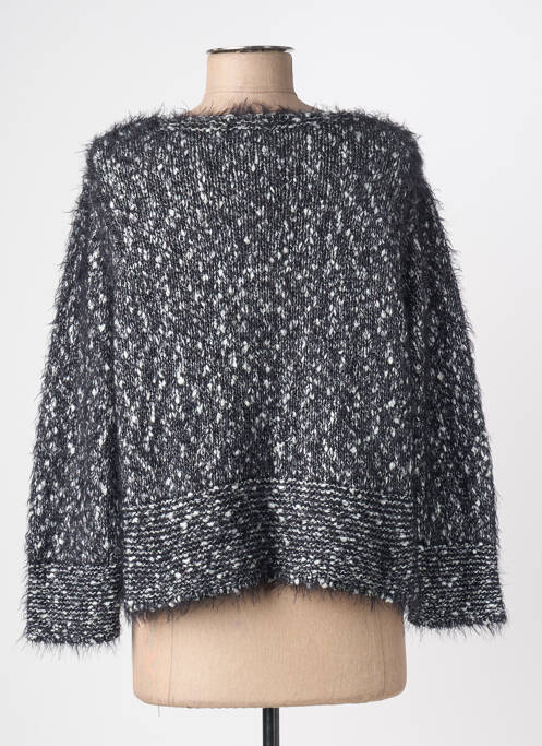 Vestă cu mâneci lungi negru LAURAME femeie