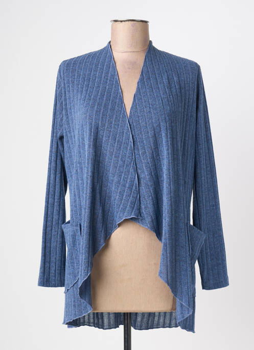 Vestă cu mâneci lungi albastru NAYAT femeie