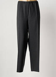 Pantalon drept talie elastică mărime normală gri GERKE MY PANTS femeie